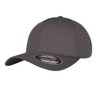 Flexfit 3D Hexagon Jersey Cap Flexfit by Yupoong Dark Grey S/M