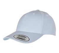 Flexfit 5-Panel Premium Curved Visor Snapback Cap Baseball, Ballad Blue, One Size