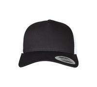 Flexfit 5-Panel Retro Trucker 2-Tone Cap Kape, blk/Wht, one Size
