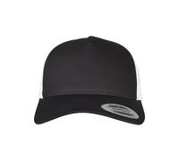 Flexfit 5-Panel Retro Trucker 2-Tone Cap Kape, blk/Wht, one Size