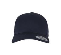 Flexfit 5-Panel Retro Trucker Cap Baseball, Dark Navy/Navy, One Size