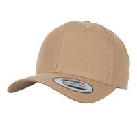 Flexfit 6-Panel Curved Metal Strapback Cap - beige - One Size