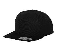 Flexfit Merch Classic Snapback Cap Black
