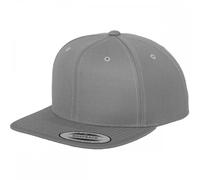 Flexfit 6089M Classic Snapback Cap Silver Colour: Silver, Size: One Si One Size