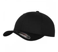 Flexfit Unisex-Erwachsene Wooly Combed 6277 Mütze, Schwarz (blk/blk), L/XL