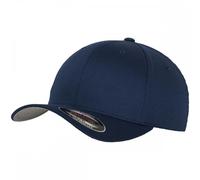 Flexfit 6277 Wooly Combed Cap Navy XS-S Colour: Navy, Size: XS-S XS-S