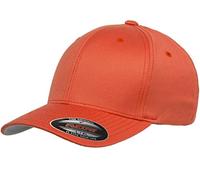 Flexfit 6277 Wooly Combed Twill Cap - Small/Medium (Spicy Orange), Orange