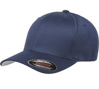 Flexfit 6277 Wooly Combed Twill Cap w/THP No Sweat Headliner Bundle Pack Navy, Navy, L-XL