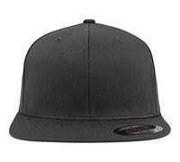 Flexfit Flat Visor Kappen, Darkgrey, L/XL