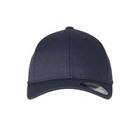 Flexfit Baseball Cap Wooly Combed – Unisex, Dark Navy, S/M