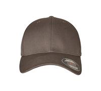 Flexfit 6277 Wooly Unisex Combed Cap | 98% Cotton 2% PU Spandex, Mid Profile, Permacurv Visor, Black Undervisor