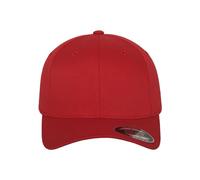 Flexfit 6277 Wooly Unisex Combed Cap | 98% Cotton 2% PU Spandex, Mid Profile, Permacurv Visor, Black Undervisor