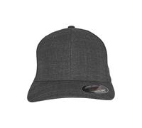Flexfit 6277fm-fine Melange Baseball Cap, Charcoal, S/M