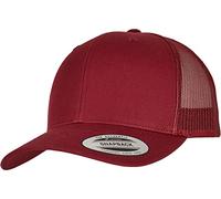 Flexfit Retro Trucker Baseball Cap, Cranberry, One Size