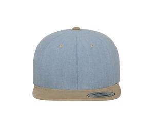 Flexfit Adult Beanie Chambray-Suede Snapback