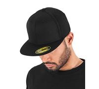 Flexfit Adult Hat Premium 210 Fitted - mens, Black, S/M