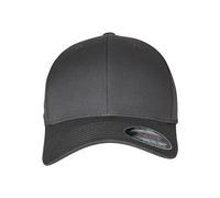 Flexfit Wooly Combed Cap dark grey S-M