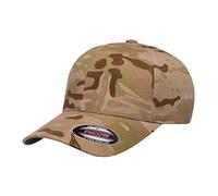 Flexfit Baseball Fitted Cap, Multicam Arid, One Size