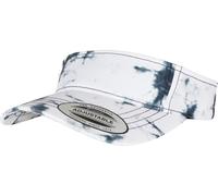 Flexfit Batik Dye Curved Visor Cap Black/White
