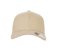 Flexfit Unisex Brushed Twill Khaki S/M Yupoong Flexfit Headwear, khaki, S-M UK