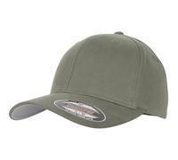 Flexfit Brushed Twill Cap Wool Blend Cappy Blank Baseball Hat Combed Look