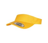 Flexfit by Yupoong Curved Visor Cap in Bright Yellow Flexfit by Yupoong Bright Yellow One Size