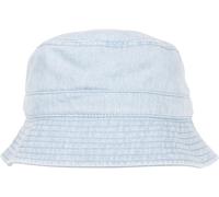Flexfit Yupoong Denim Bucket Hat Washed Blue Black Grey One Size