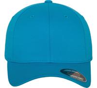 Flexfit Unisex-Adult Unisex Cap Without Fastener for Men, Ladies and Children Baseball Cap Woolly Combed - Hawaiian Ocean, S/M