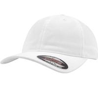 Flexfit Unisex Garment Washed Cotton Dad Hat Black S/M Yupoong Flexfit Headwear, Black, S-M UK