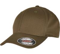 Flexfit Unisex Organic Cotton Cap Yupoong Flexfit Headwear, black, S-M UK