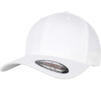 Flexfit Unisex Organic Cotton Cap Yupoong Flexfit Headwear, black, S-M UK