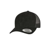 Flexfit by Yupoong Imitation suede leather trucker cap (6606SU) - Unisex