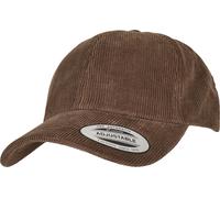 Flexfit Yupoong Low Profile Corduroy Dad Cap with Curved Brim