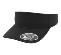 Flexfit by Yupoong Men's 110 Visor Cap in Black Flexfit by Yupoong Black One Size