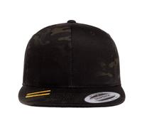 Flexfit by Yupoong Men's Classic Snapback Multicam Cap in Navy Flexfit by Yupoong Navy One Size
