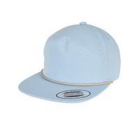 Flexfit by Yupoong Men's Colour Braid Jockey Cap in Light Blue Flexfit by Yupoong Light Blue One Size