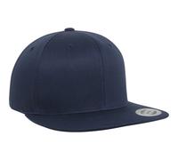 Flexfit by Yupoong Men's Cotton Snapback Cap in Navy Flexfit by Yupoong Navy One Size