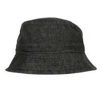 Flexfit by Yupoong Men's Denim Bucket Hat in Black Flexfit by Yupoong Black One Size