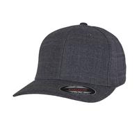 Flexfit by Yupoong Men's Fine Melange Cap in Charcoal | Size: S/M Flexfit by Yupoong Charcoal S/M