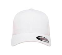 Flexfit by Yupoong Men's Flexfit Tactel Mesh Cap in White | Size: S/M Flexfit by Yupoong White S/M