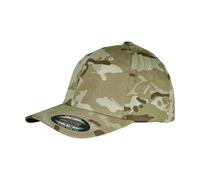 Flexfit by Yupoong Men's Multi Camouflage Cap in Green | Size: Large/XL Flexfit by Yupoong Green L/XL