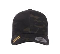 Flexfit by Yupoong Men's Multicam Retro Trucker Cap in Navy Flexfit by Yupoong Navy One Size