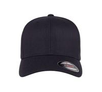 Flexfit by Yupoong Men's Wool Blend Baseball Cap in Dark Navy | Size: S/M Flexfit by Yupoong Dark Navy S/M