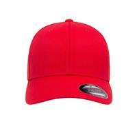 Flexfit by Yupoong Men's Wool Blend Baseball Cap in Red | Size: S/M Flexfit by Yupoong Red S/M