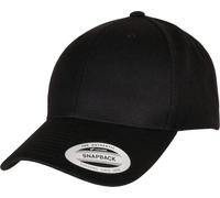 Urban Classics - Premium Curved Visor Black - Cap - black - Onesize - 80% Polyacrylic, 20% Wool,Canvas Onesize