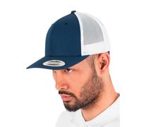 Flexfit Trucker Cap 6606 Retro Snapback Mesh Unisex Navy One Size