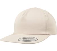 Flexfit Yupoong Unstructured 5 Panel Snapback Cap Casual Cotton Polyester