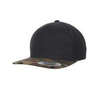 Flexfit Camo Reversible Snapback Cap / One Size Black/Green/Brown RW9320