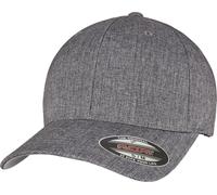 Flexfit Cap HEATHERLIGHT CAP Melange Dark Grey