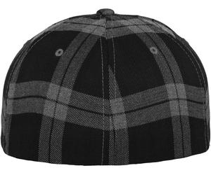 Flexfit Cap Tartan Plaid Black/Grey